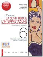 copertina Il nuovo La scrittura e l'interpretazione - Edizione Rossa - VOLUME 6